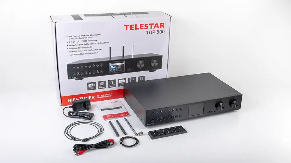 Telemar Top 500 Negro Multifunktionsradios Hifi-Baumein