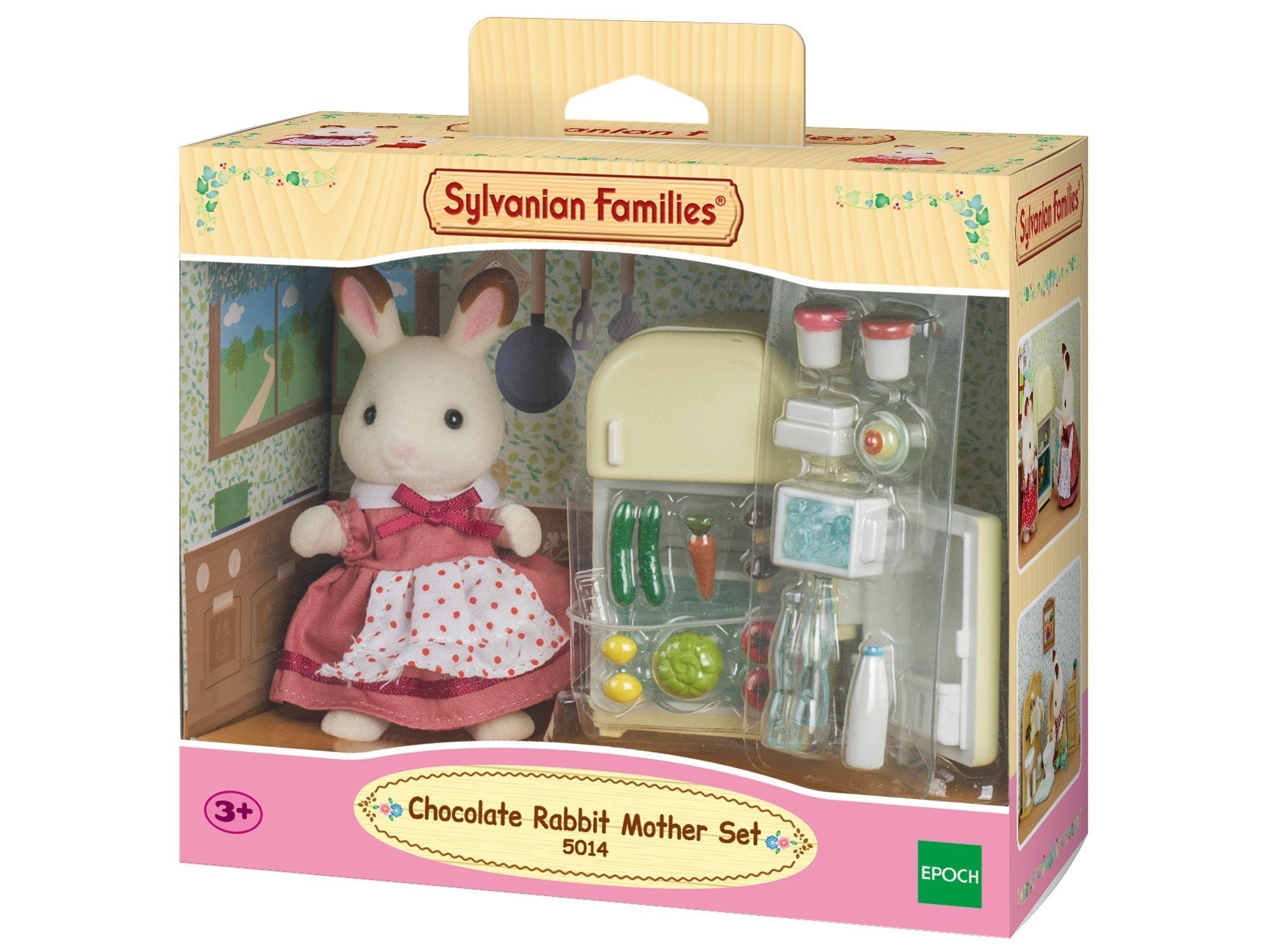 Epoch Sylvanian Families - Schokoladenhasen Mutter Küchen Set 5014
