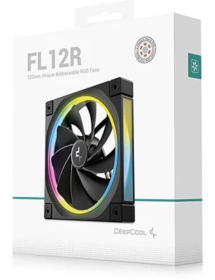 EAN 6933412785156 - DeepCool FL12R Carcasa del ordenador Ventilador 12 cm Negro 1 pieza(s) imagen 6