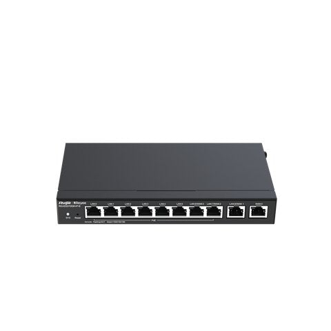 Reyee Desktop 10-Port Full Gigabit Router, Providing One Wan Port, Six Lan Ports, And Three Lan/Wan