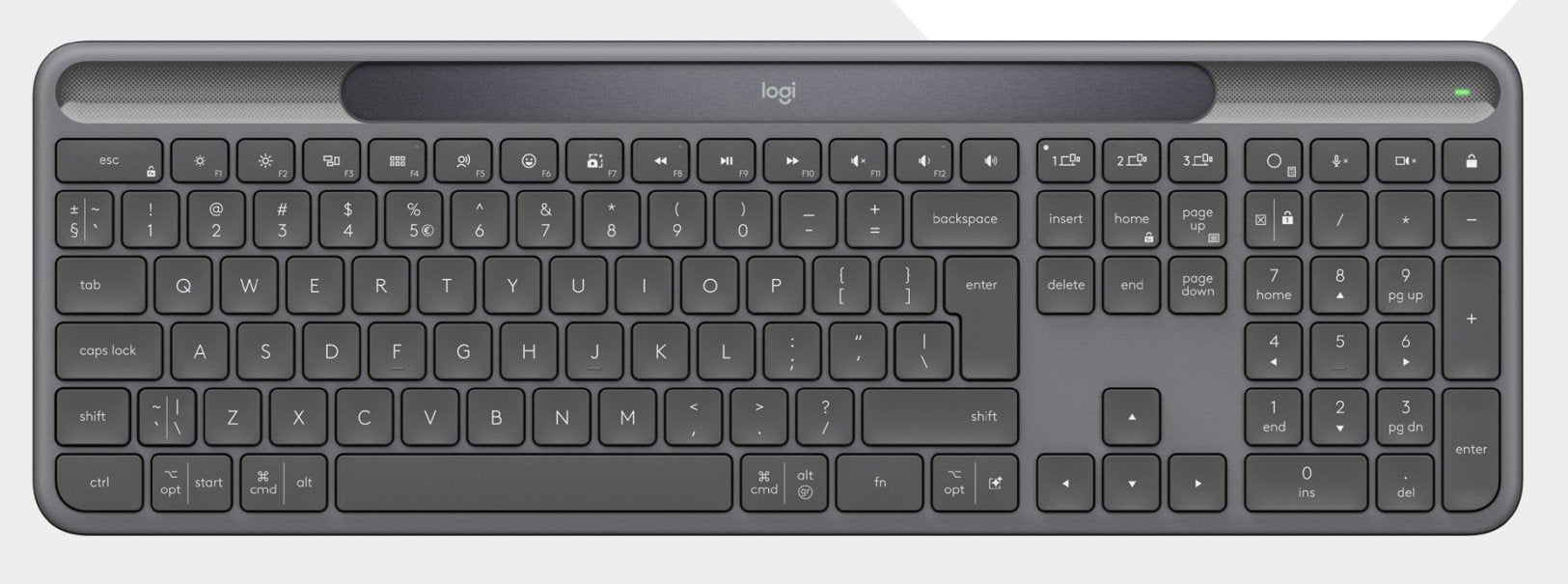 Logitech Signature Slim Solar+ K980 For Business