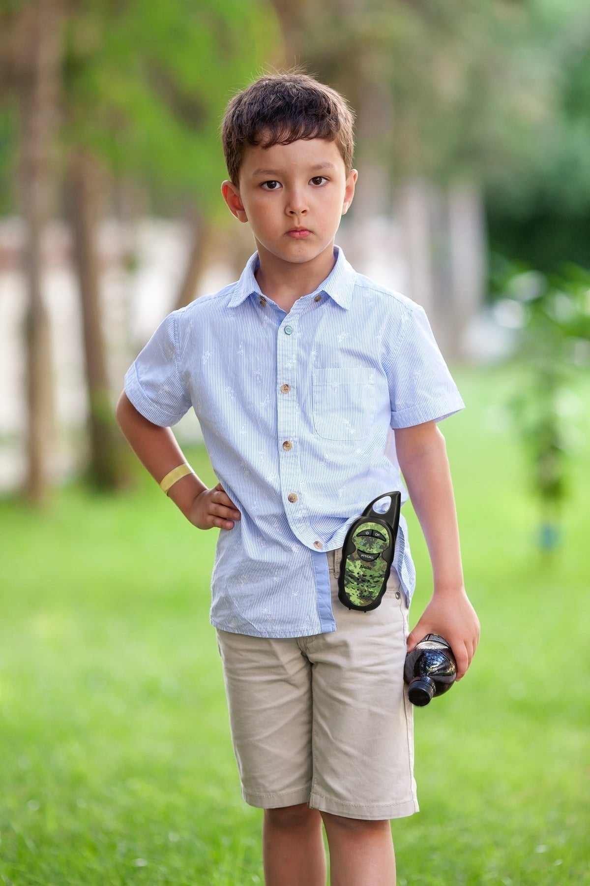 EAN 8712412592838 - Alecto FR05CAMO two-way radios 3 canales 446 MHz Caqui imagen 7