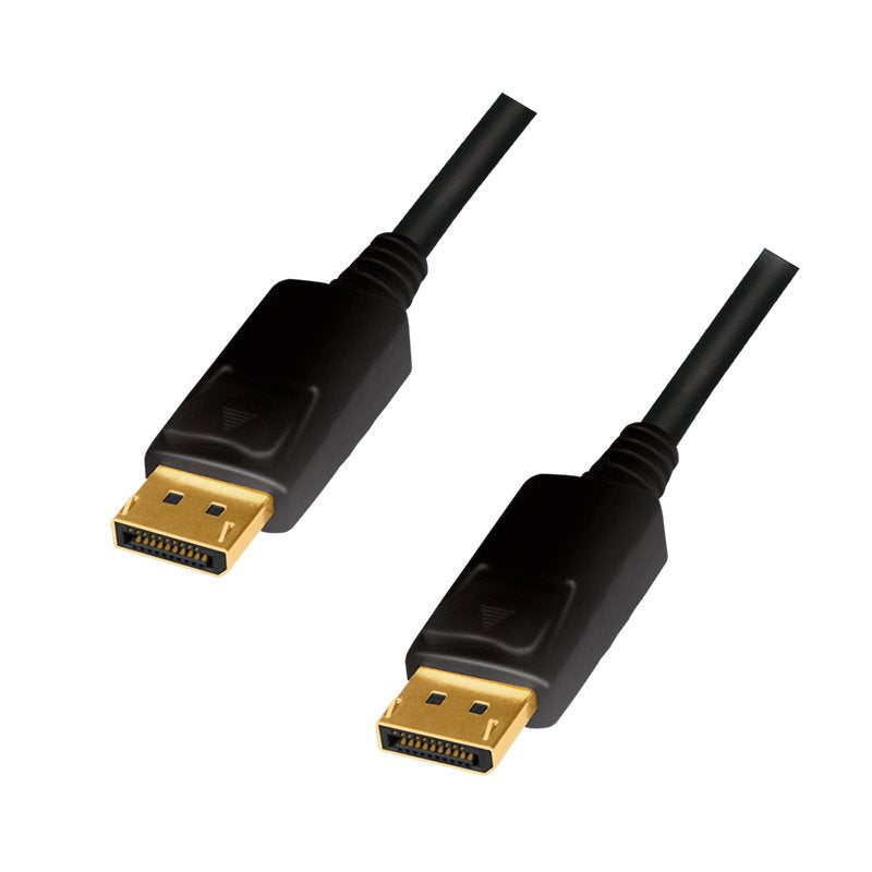 Logilink Cd0102 Cable Displayport 3 M Negro 1.2, 4k/60hz
