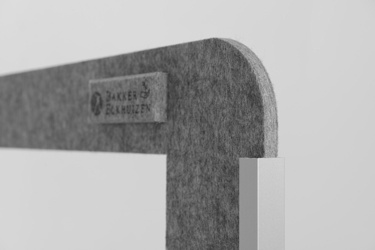 Bakkerelkhuizen Be Safety Screen Schutzwand Seite H60d80 Inkl. Acryl-Fenster