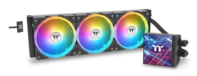 Thermaltake Magfloe 420 Ultra Argb Sync Aio Cooler Líquido, Negro Enfriamiento Negro Cl-W451-Pl14sw-A