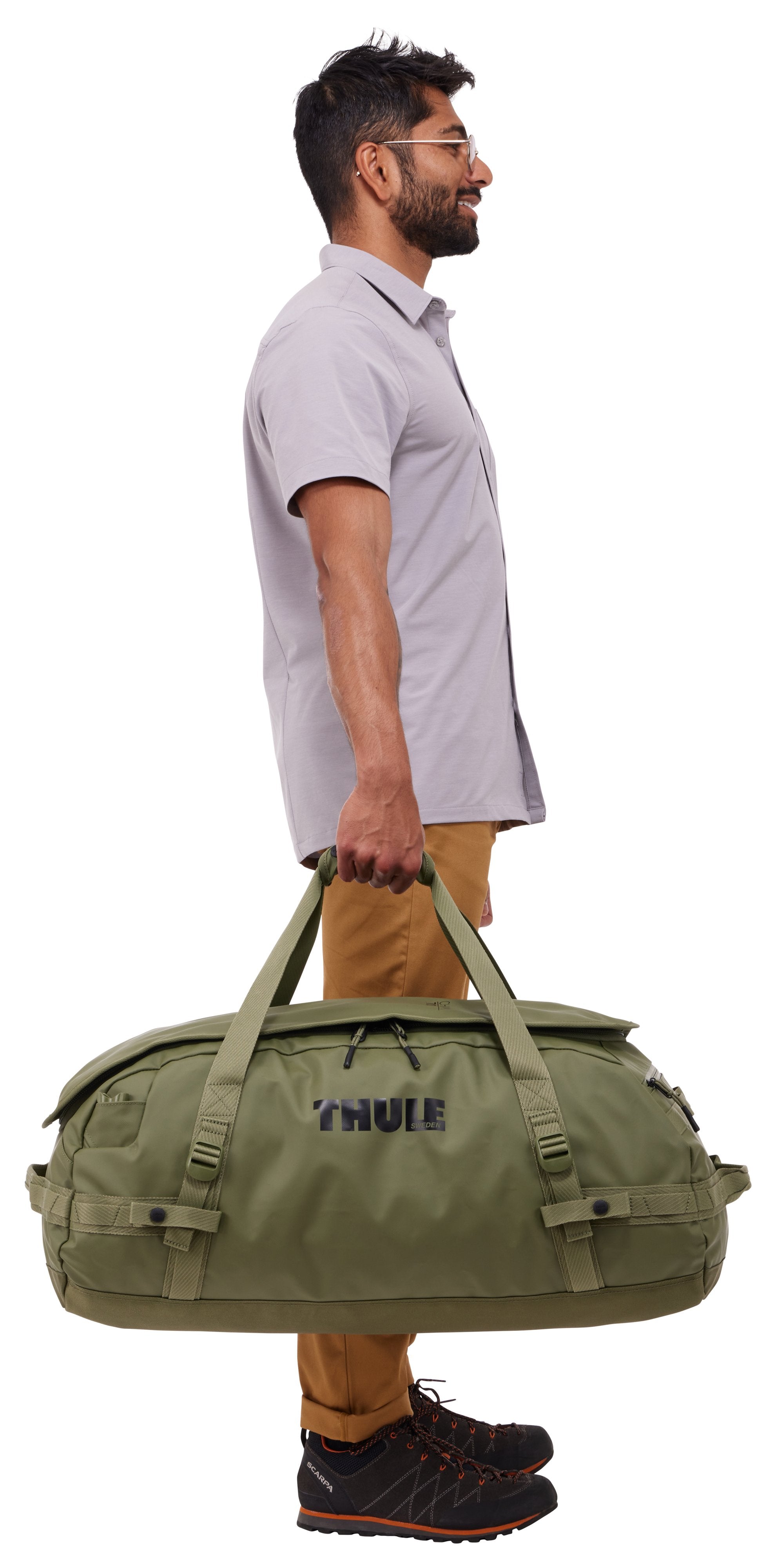 Thule Chasm Tdsd303 Olivine Bolso De Lona 70 L Poliéster Oliva