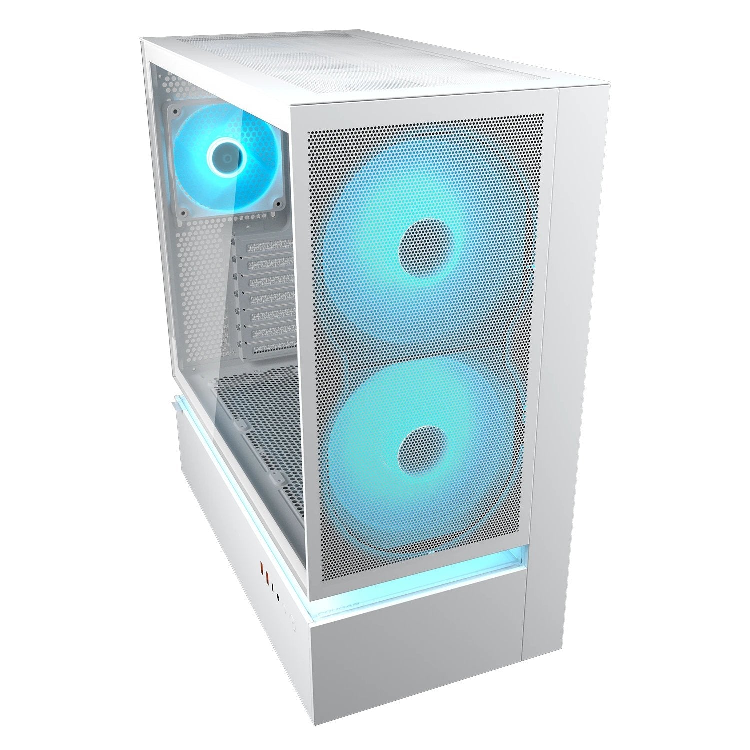 Cougar Caja Midi-Tower Cfv235, Argb, Mesh, Blanco
