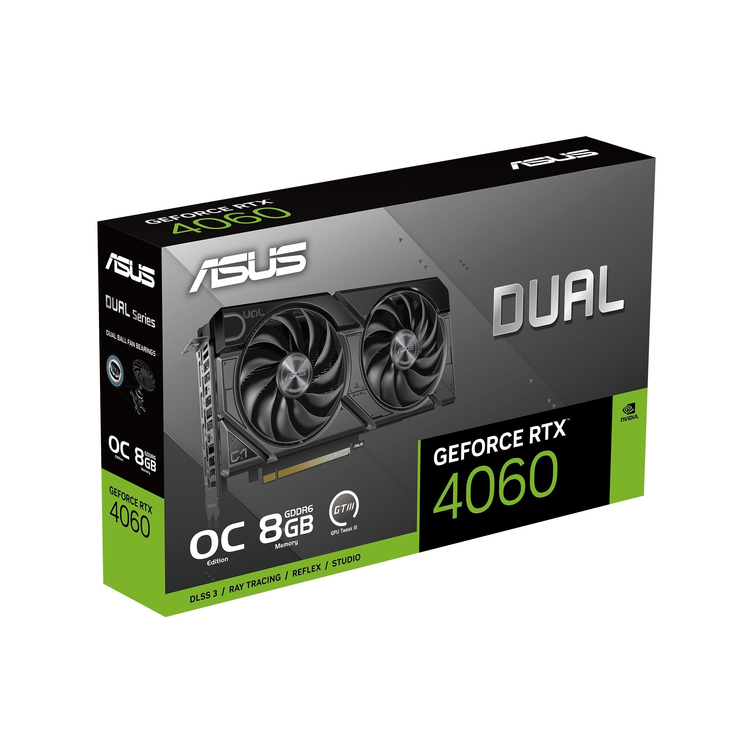 Tarjeta Grafica Asus Dual Geforce Rtx 4060 Evo 8gb - Overclocked Edition Geforce Rtx 4060 - 8 Gb