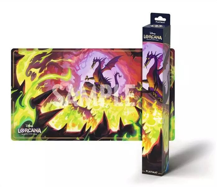 Ravensburger Rav Disney Lorcana Tcg: Winterzauber-Spielmatte Drachenfeuer 11098851