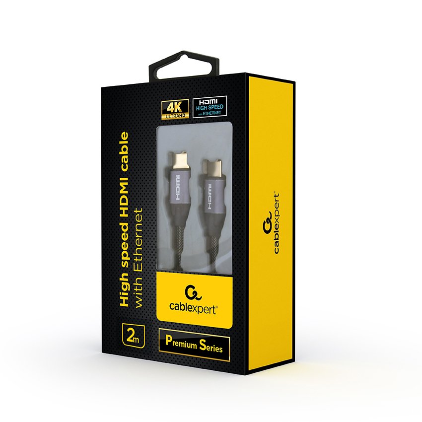Gembird High Speed Hdmi Cable Ethernet ''Premium Series'', 2m