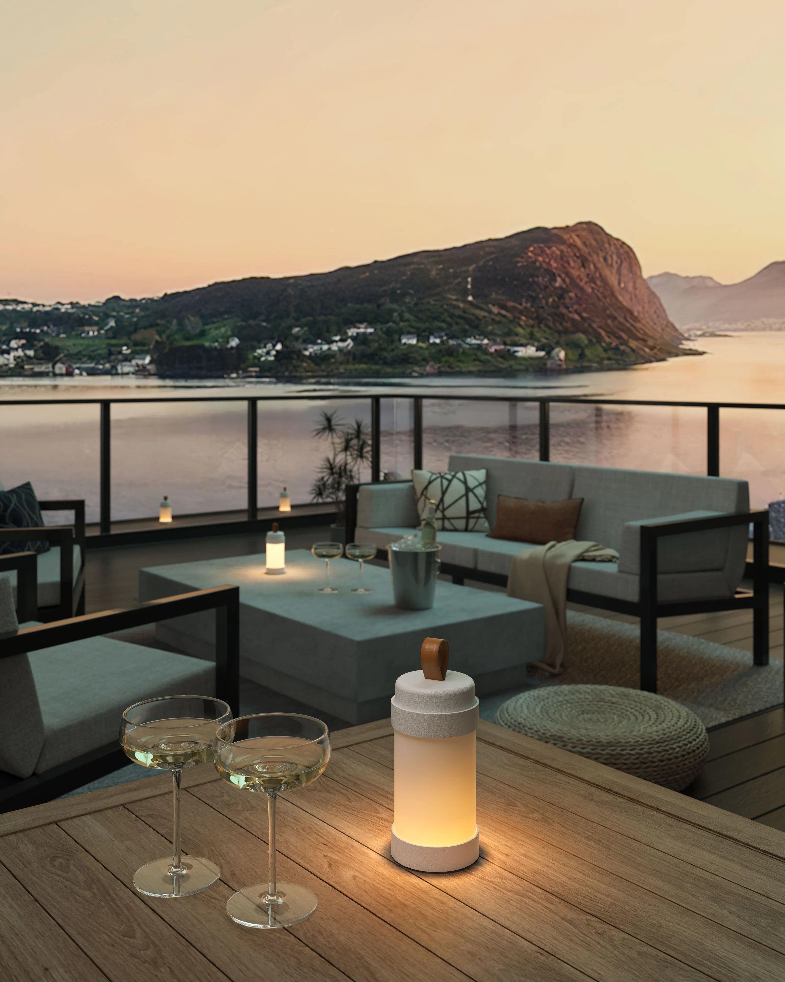 Sompex Alva Lámpara Solar Con Forma De Farol Portátil Para Exterior Led 1,1 W G