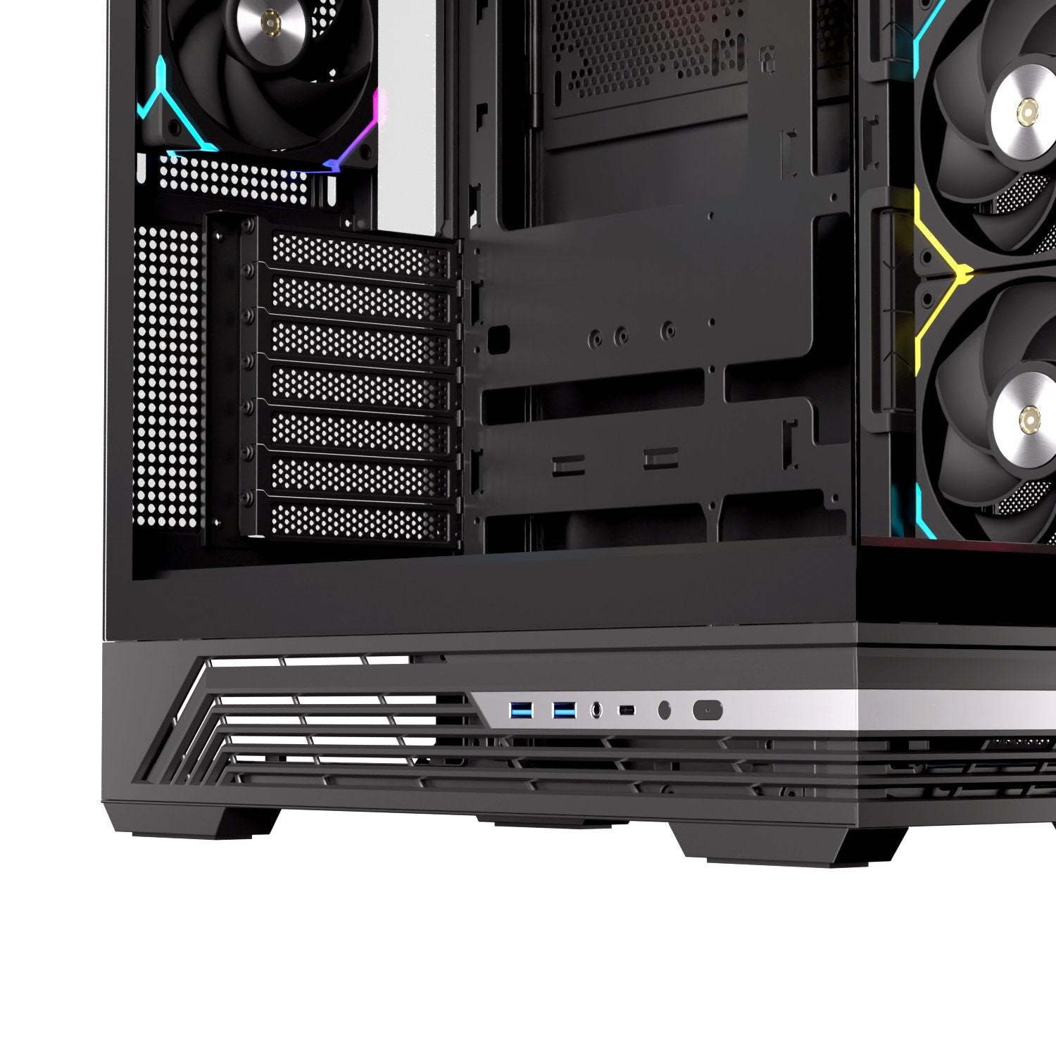 EAN 6977277361148 - Einarex EXCS-PR-800R-B carcasa de ordenador Midi Tower Negro imagen 7