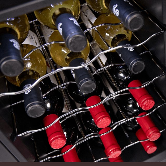 Vinoteca  Cecotec Bolero Grandsommelier 1550 Coolcrystal Bodega Para 15 Botellas