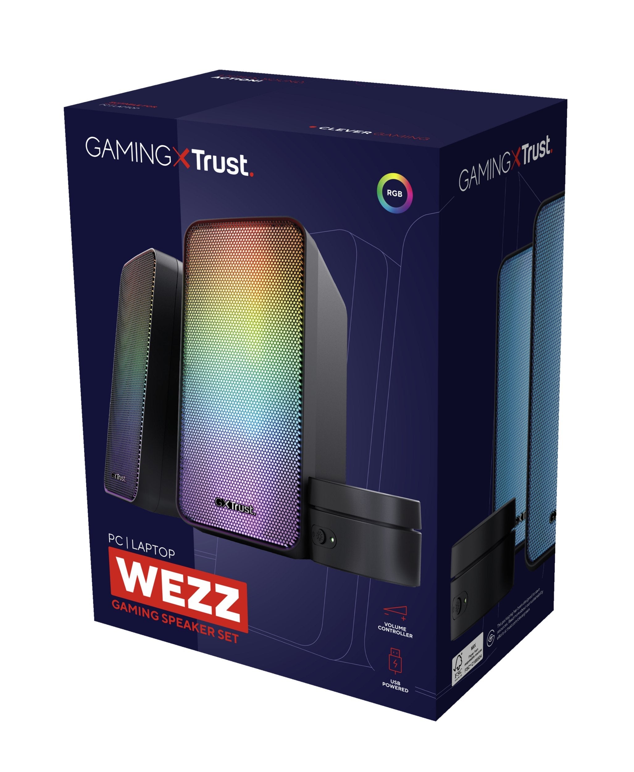 EAN 8713439245875 - Trust GXT 611 Wezz conjunto de altavoces 6 W PC/ordenador portátil Negro 2.0 canales 3 W imagen 8