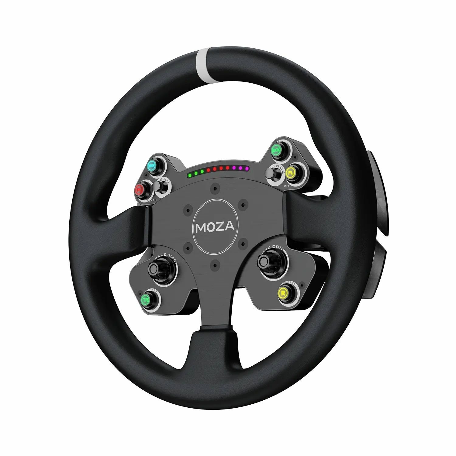 Moza Racing Controlador Rs057 / Cs V2p Dual Clutch Wheel Negro