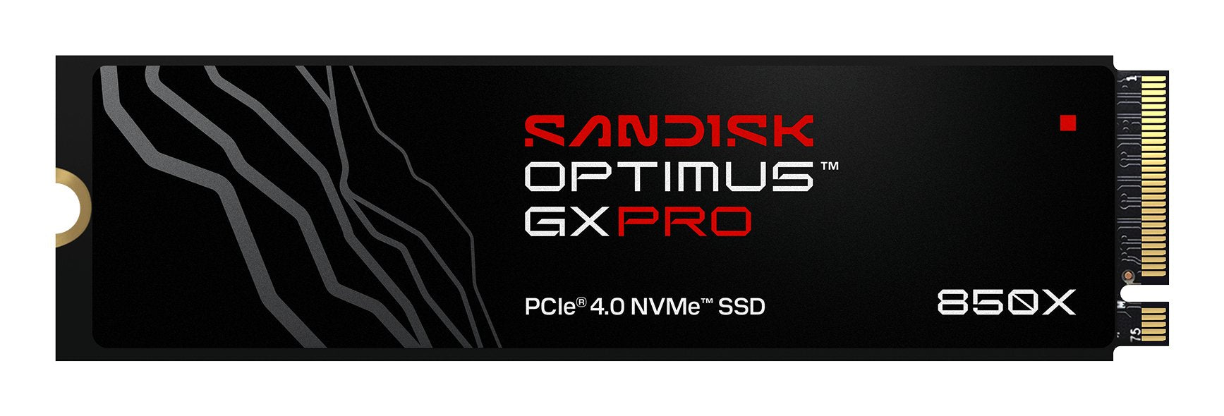 Disco Ssd Sandisk Optimus Gx Pro 850x Cifrado 4 Tb  M.2 2280 D5-M Pcie 4.0 X4 (Nvme) Tcg Opal Encryption 2.01