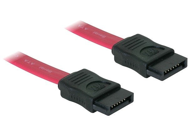 Cable Delock Sata 3 Gb S 70 Cm Rot