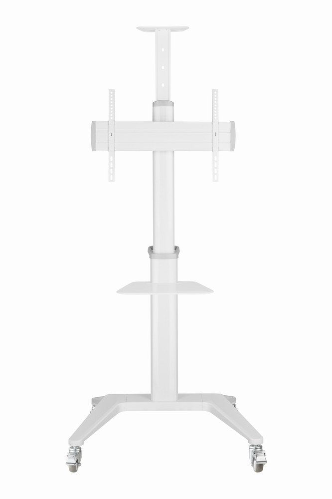 Gembird Aluminum Tv Floor Stand With Caster Wheels 37-70" White