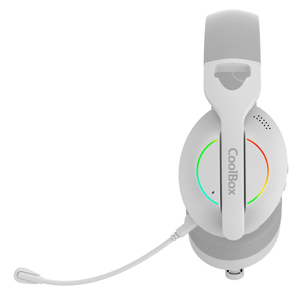 Coolbox Auriculares Gaming Diadema Mic Wb01 Rf+Bt