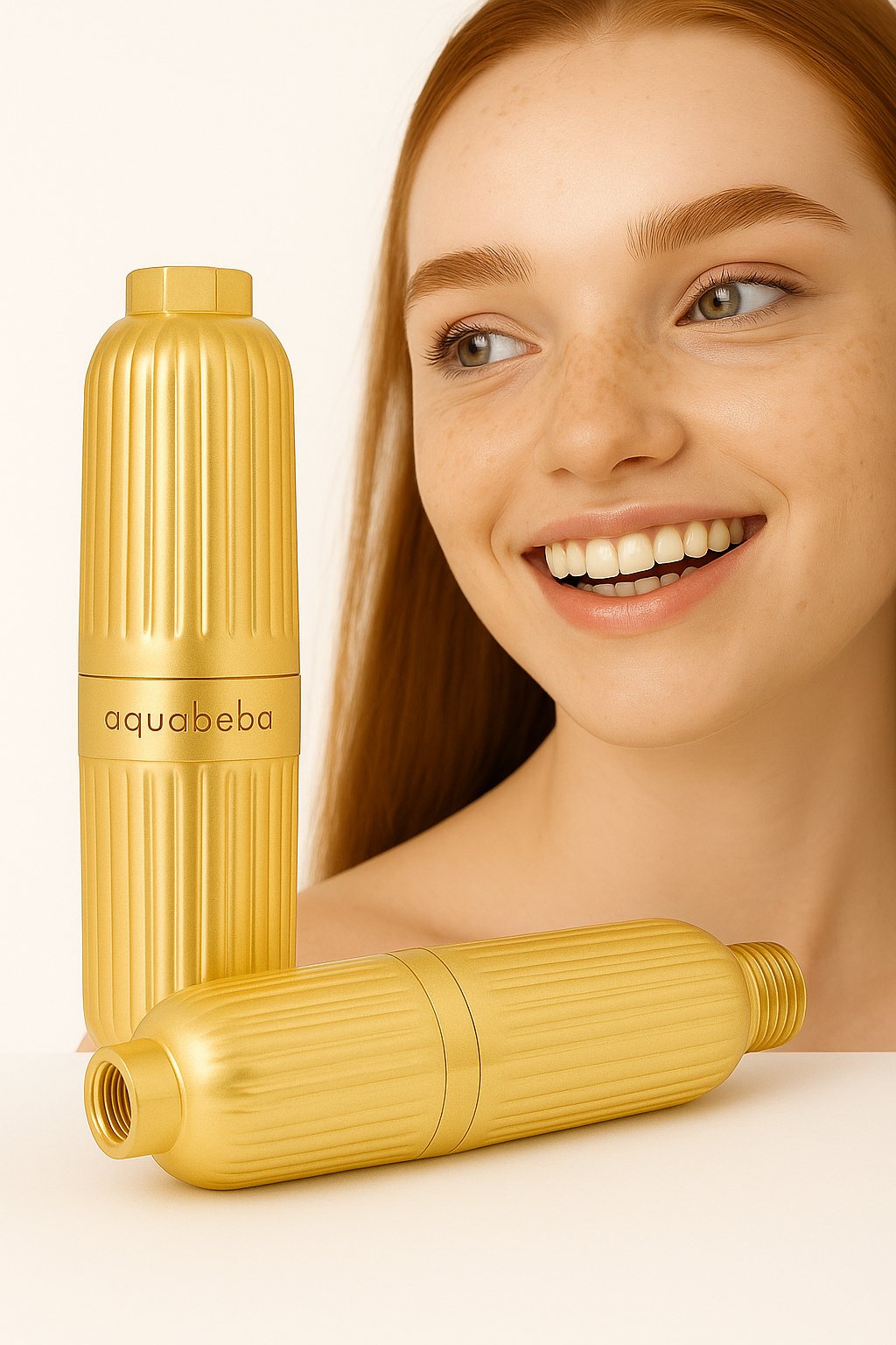 EAN 8437028106155 - Aquabeba FILTRO DUCHA AQUAFILTER GOLD Sistema de filtración de agua conectado directamente al grifo Oro imagen 7