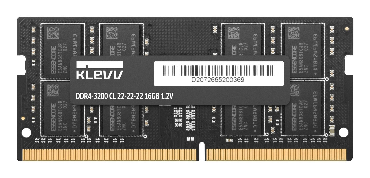 Klevv 32gb (2x 16gb) So-Dimm Ddr4 3200mhz 1.2v