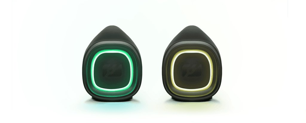 Altavoz  Muse  Portátil Bluetooth A Prueba De Salpicaduras, Negro