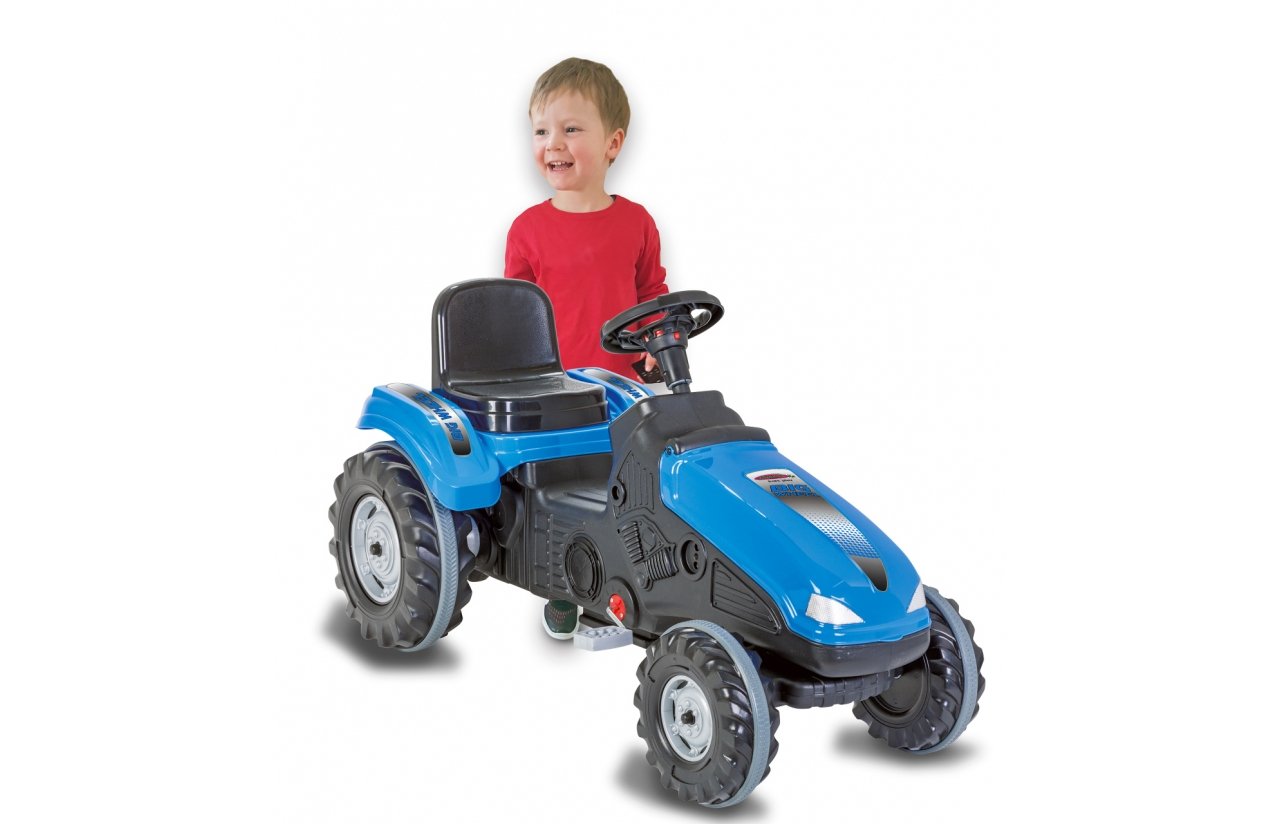 Tractor De Pedal Jamara Rueda Grande Azul