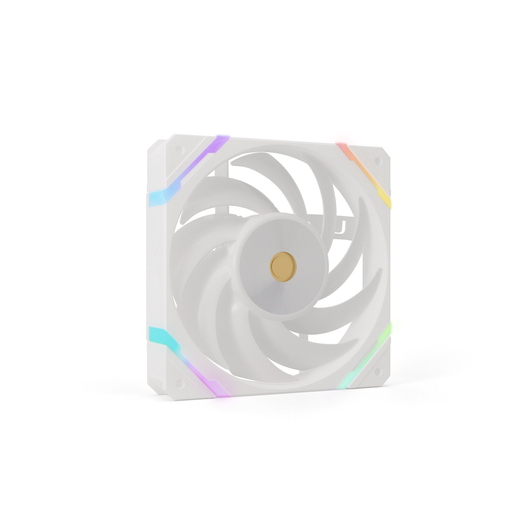 Ventilador  Valkyrie X12r Argb 120, De Caja Blanco Vk-Fanx12rw