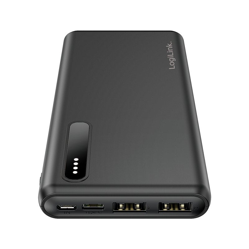 Logilink Pa0311, 8000 Mah, Smart Ic, 12 W, Negro