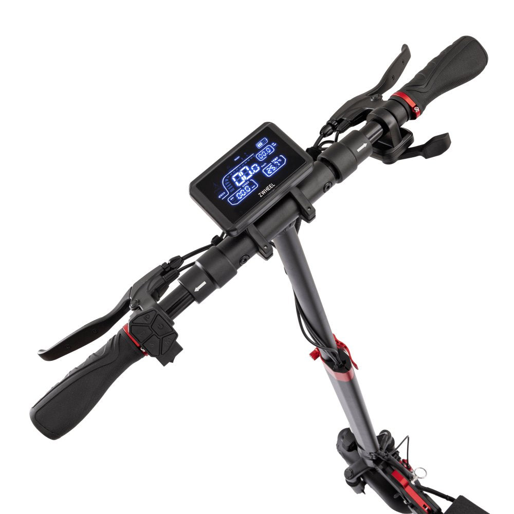 Zwheel Zrino Patinete Electrico Motor 600w - Homologado Dgt - Suspension Delantera Y Trasera - Velocidad Hasta 25km/H -