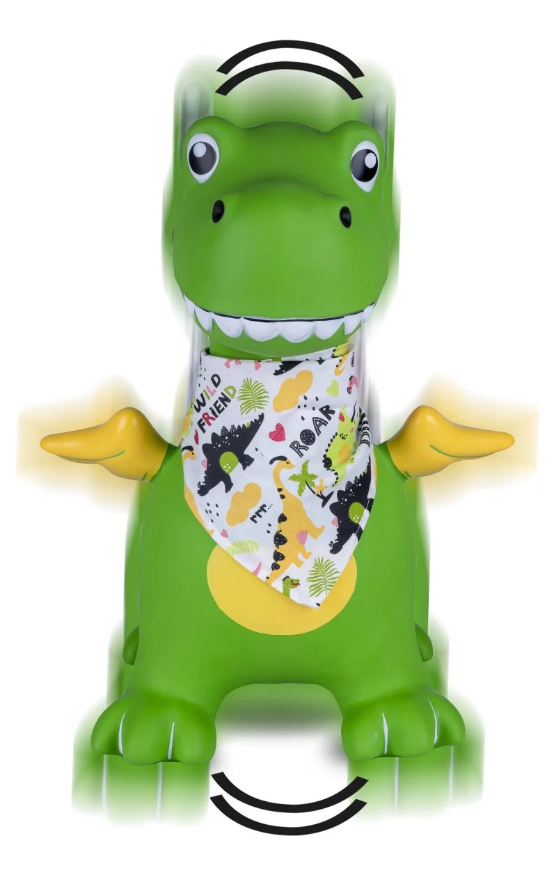 Jamara Hüpftier Dino Con Flügel Hoppydoo Con Pumpe Verde
