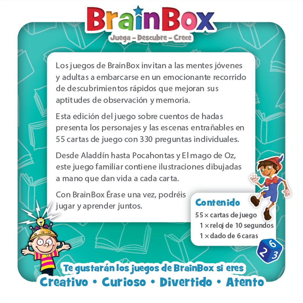 EAN 5025822234278 - Asmodee G123427 juego de tablero BrainBox Érase una vez 10 min Juego De Cartas imagen 4