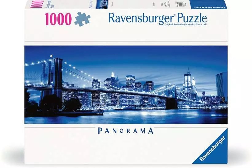 Ravensburger Puzzle Panorama - Nueva York Brillante 1000 Piezas 12000438