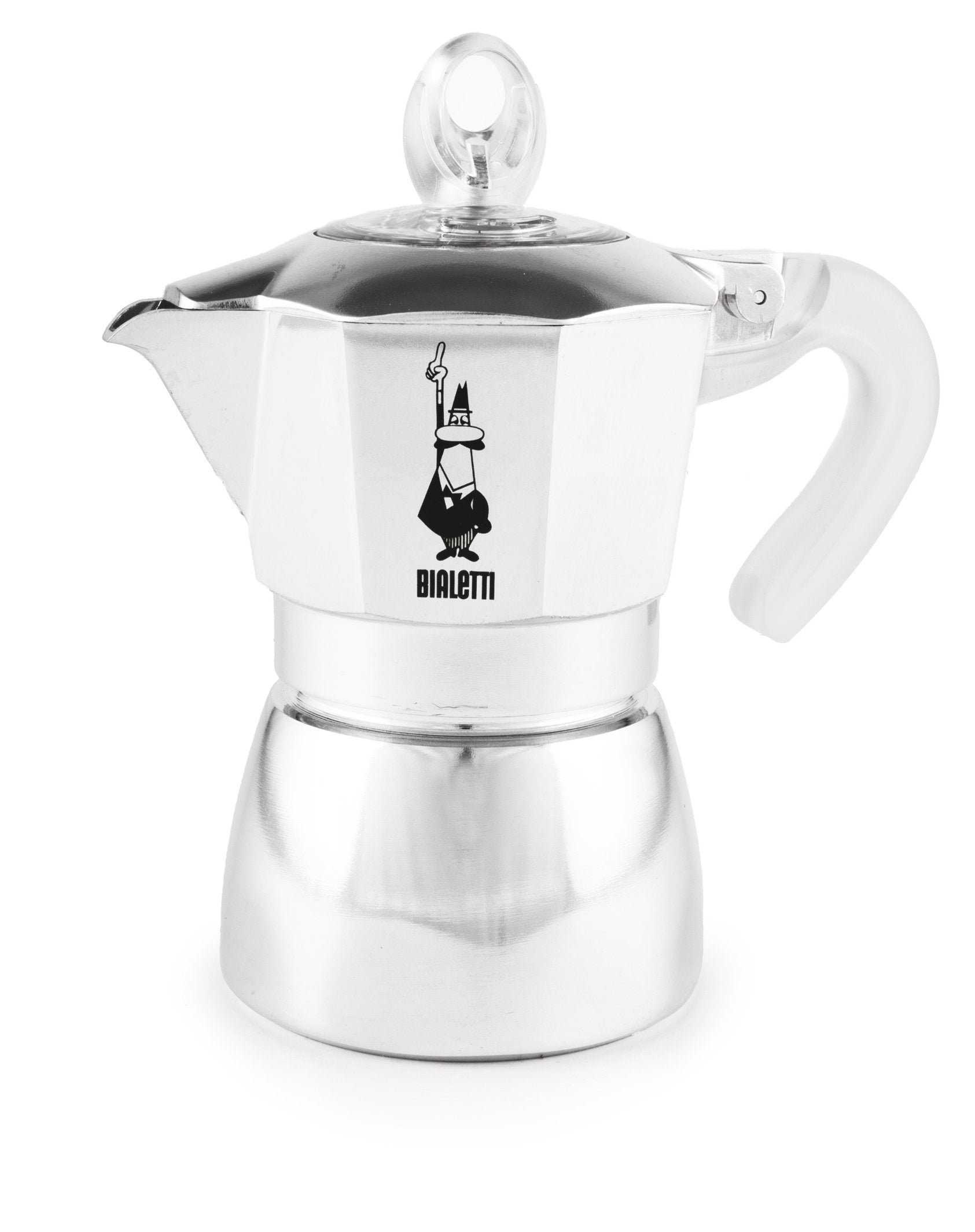 Cafetera Italiana Bialetti Dama Pure Ice  0,18 L Metálico