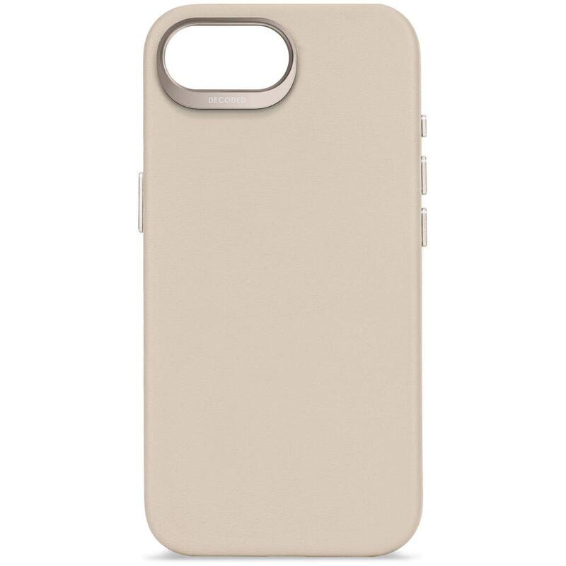 Decoded Leather Backcover Iphone 16e Clay