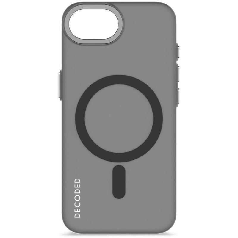 Decoded Recycled Plastic Backc. Iphone 16e Transparent Black