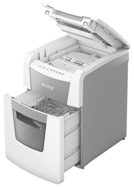 EAN 4002432124084 - Leitz 80110000 triturador de papel Corte cruzado 22 cm Gris, Blanco imagen 13