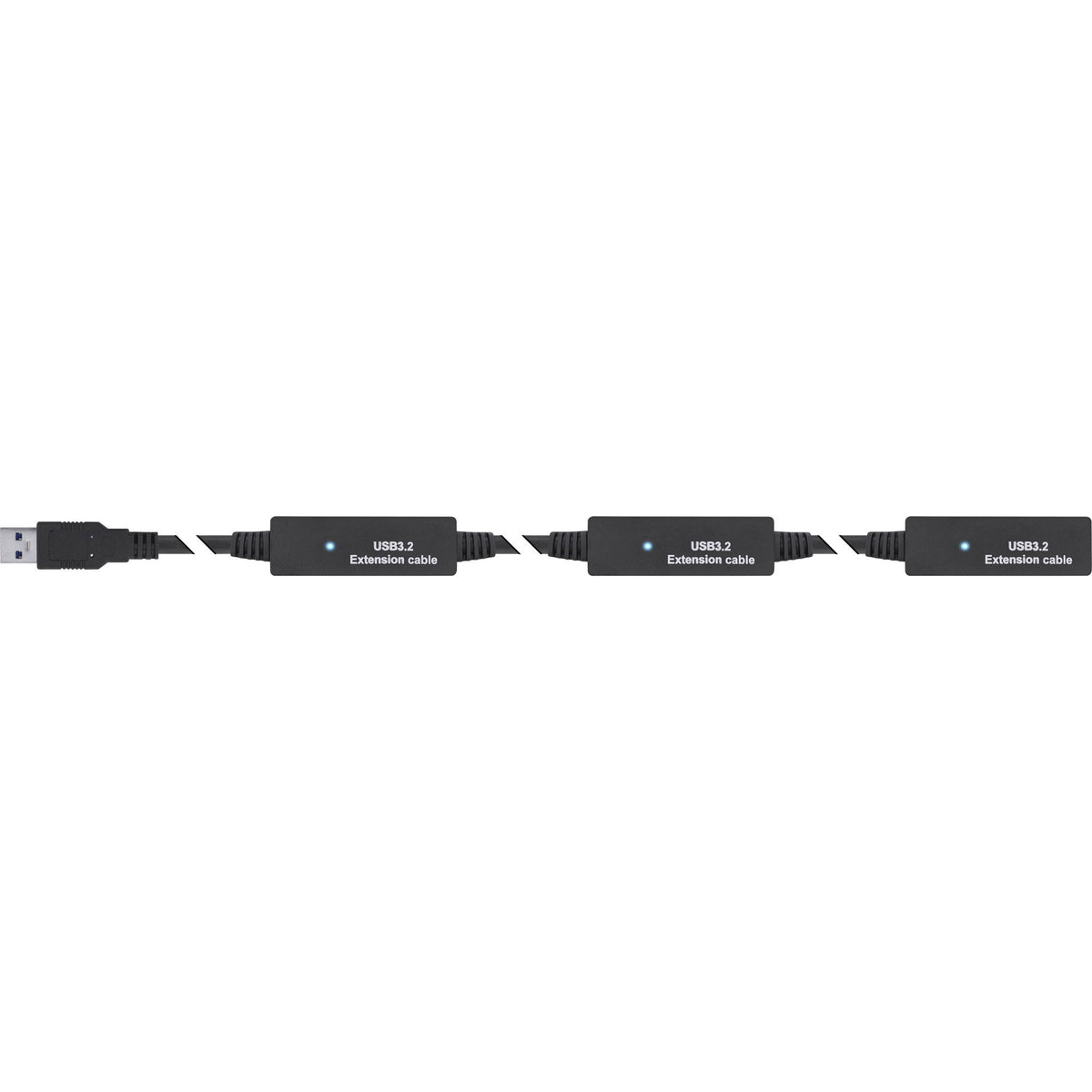 Inline® Usb 3.2 Gen.1 Active Extension, Usb-A Macho A Usb-C Hembra, 10m