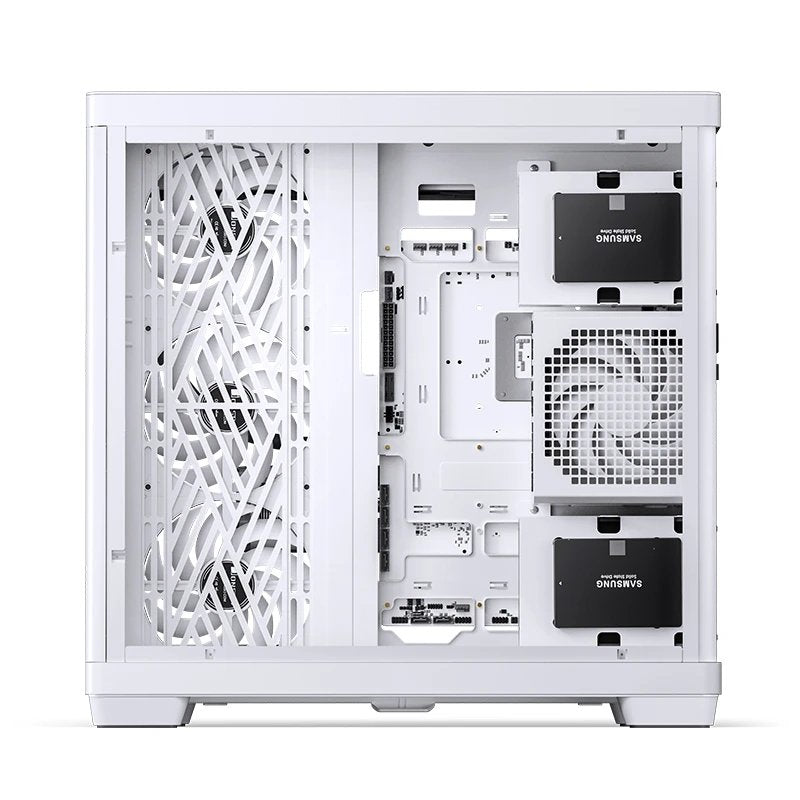 Jonsbo Tk-4 Carcasa, Midi-Tower, Atx, Tempered Glass - Blanco