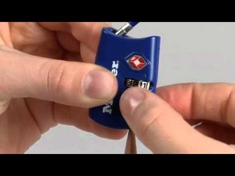 Candado De Combinación Para Equipaje Master Lock Color Surtido Tsa 4688eurd