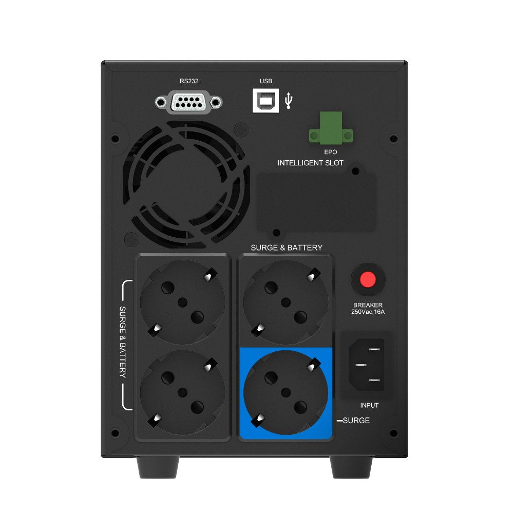 Sai Línea Interactiva Phasak Protekt 2160 Va 2160va-1400w 4 Salidas Formato Torre