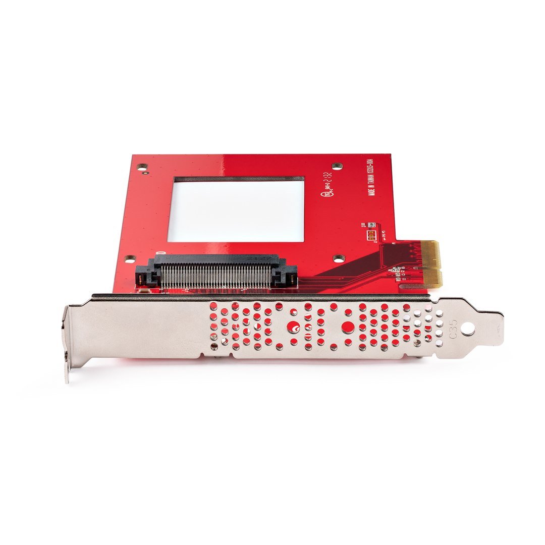 Startech Tarjeta Adaptador U.3 A Pcie Pcie 4.0 X4 Para Ssds U.3 Nvme De 2,5 Pci Express Sff-Ta-1001