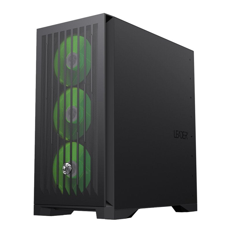 Caja Pc Gamemax  Case  Leader 2 Bk  E-Atx