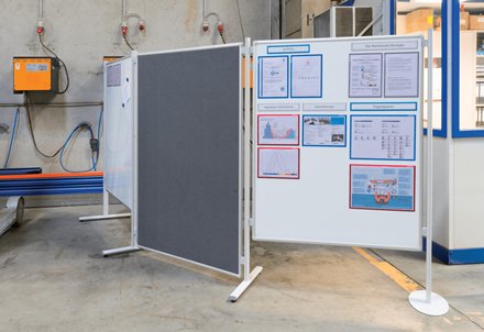 Franken Gmbh Aushangrahmen Pro A3 - Tafelrahmen - Azul - - Pared - 470 Mm - 10
