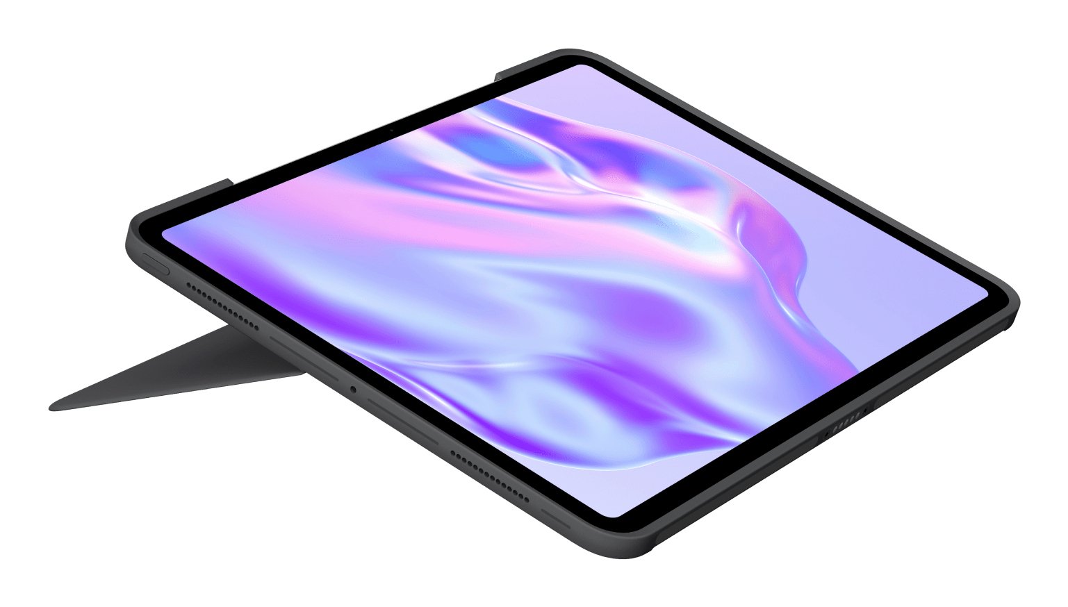 Logitech Combo Touch For Ipad Pro 11-Inch (1st, 2nd, And 3rd Generation) Gris Smart Connector Qwerty Inglés Internacional