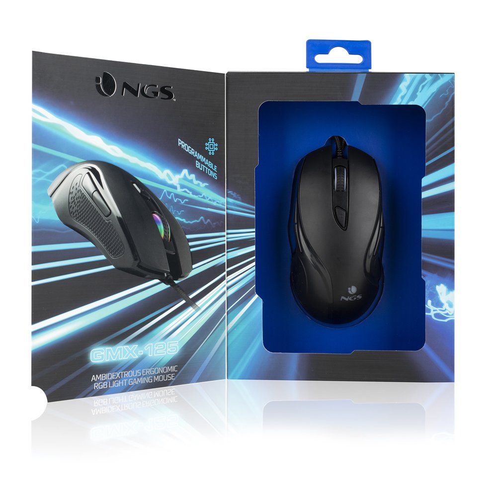 Ratón Gaming Ngs Gmx-125 Hasta 7200 Dpi