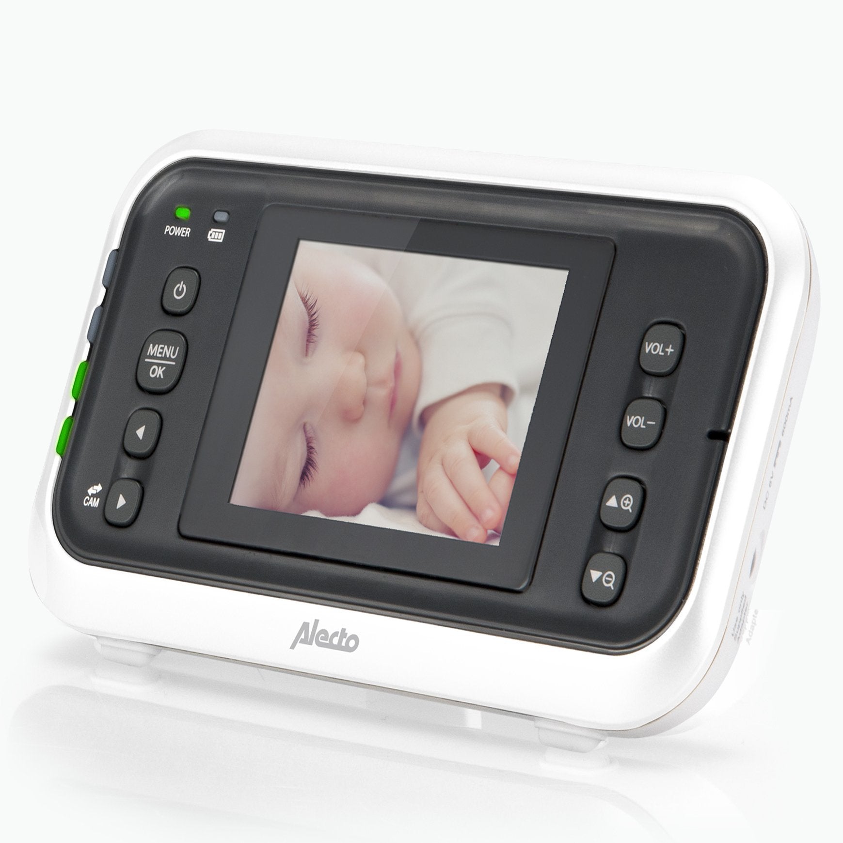 EAN 8712412576333 - Alecto DVM-75 video-monitor para bebés Antracita, Blanco imagen 3