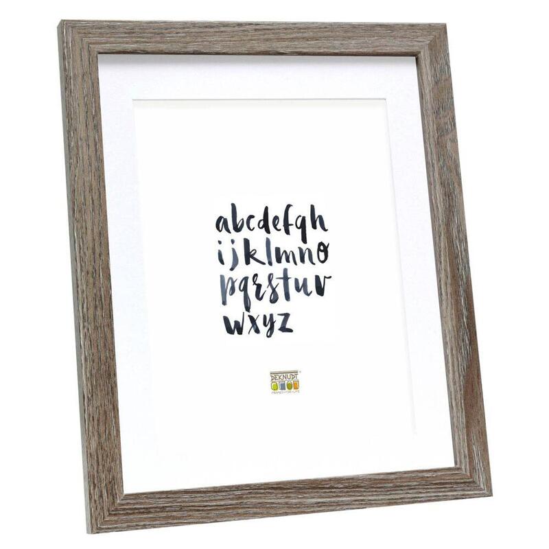 Deknudt S66kh3 P1 30x45 Madera Roble Gris W. Passepartout