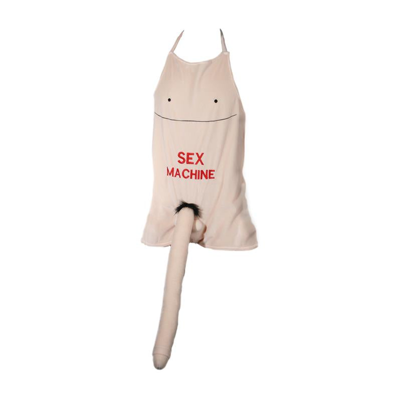 Delantal Con Pene Sex Machine