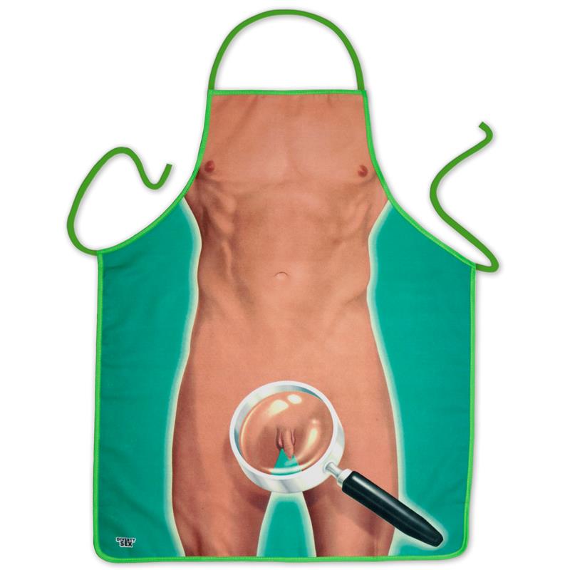 Diablo Picante - Delantal Lupa Hombre